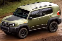 Toyota Land Cruiser mini lộ diện, nhỏ gọn mà "có võ" offroad