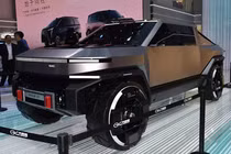 GAC Pickup 01 của Trung Quốc "nhái" Tesla Cybertruck lộ diện