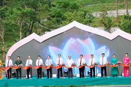 Khánh thành công trình mang biểu tượng “9 chữ Cù lao” ở quê Bác
