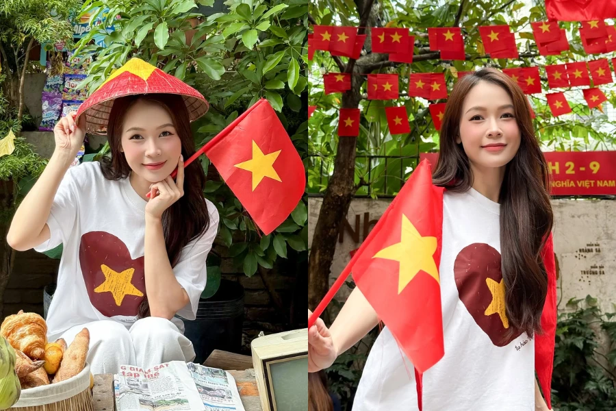 Sam rạng ngời trong bộ ảnh chào mừng Quốc khánh 2/9