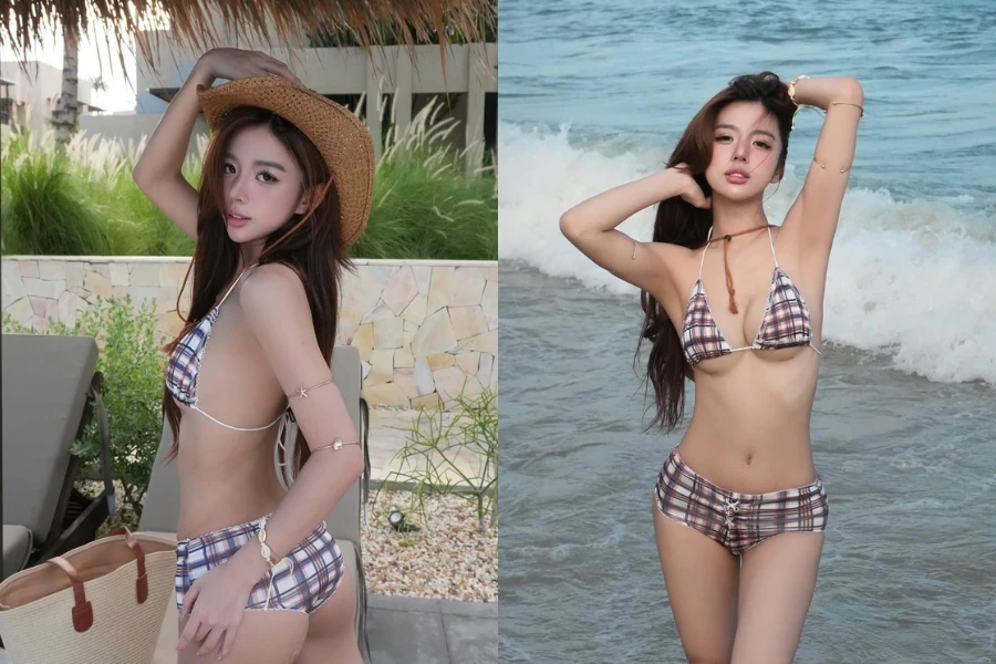 Hot girl “dậy thì thành công” diện bikini, fan khó rời mắt