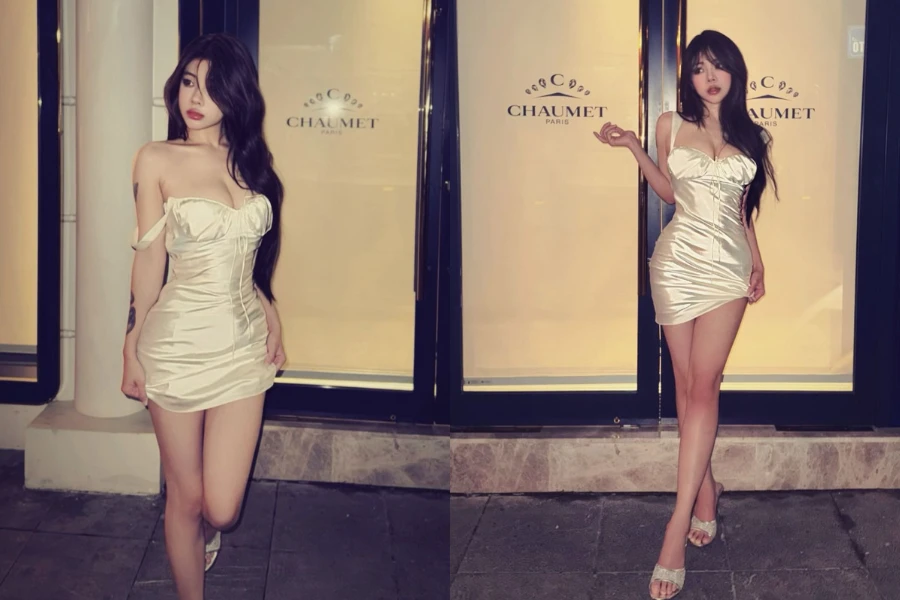 'Hot girl đất mỏ’ khiến fan bồi hồi với giao diện kiều nữ xuống phố