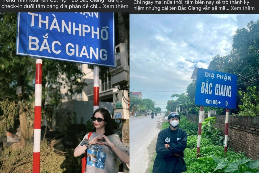 Mạng xã hội tràn ngập lời chào tạm biệt “tỉnh xưa tên cũ”