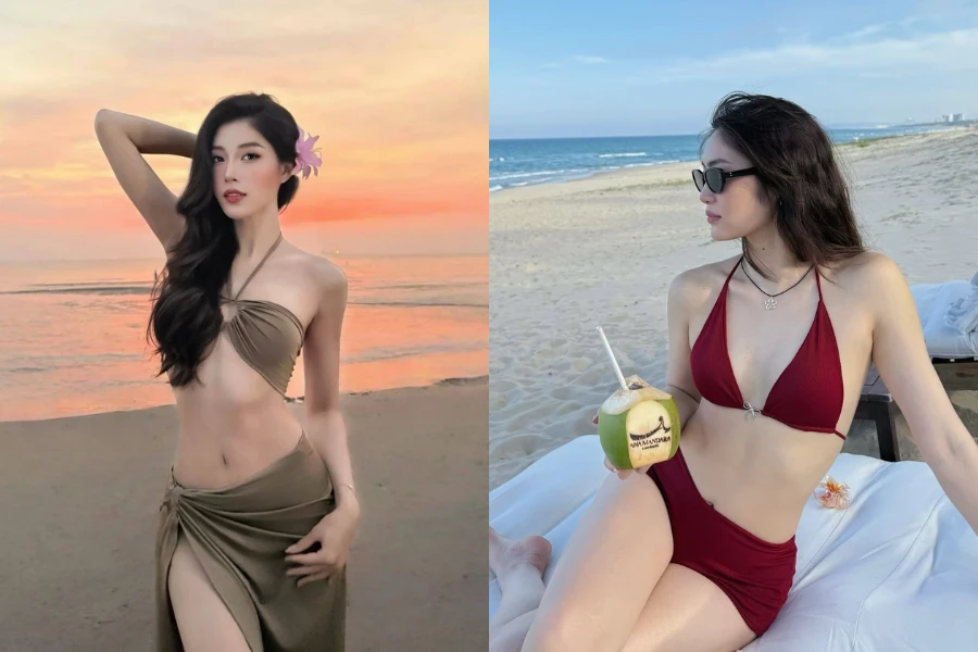 Dàn hot girl bóng chuyền "đốt mắt" khi diện bikini
