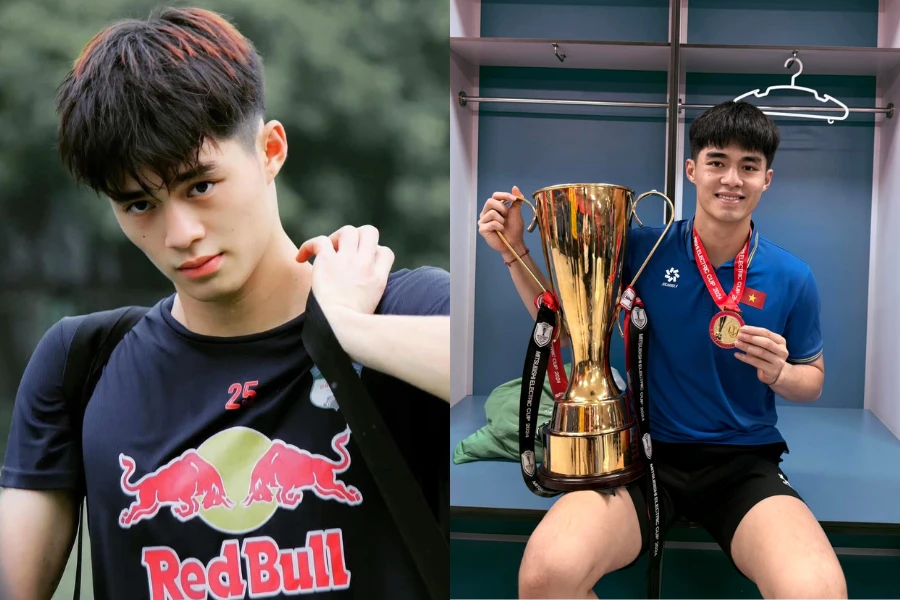 Thủ môn sinh năm 2003 được mệnh danh "hot boy kiệm lời" của U23 Việt Nam