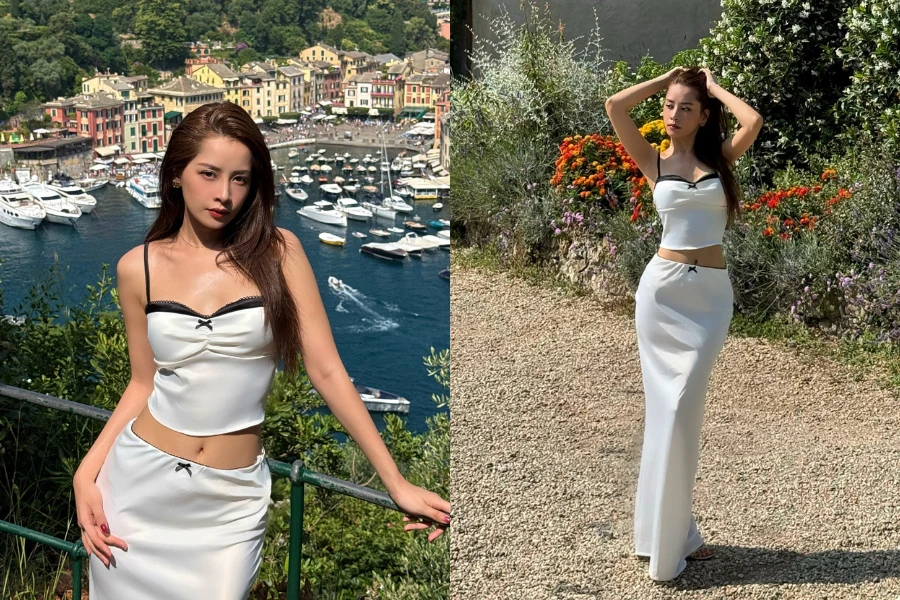 Chi Pu thả dáng đẹp đến "ná thở" ở Italia