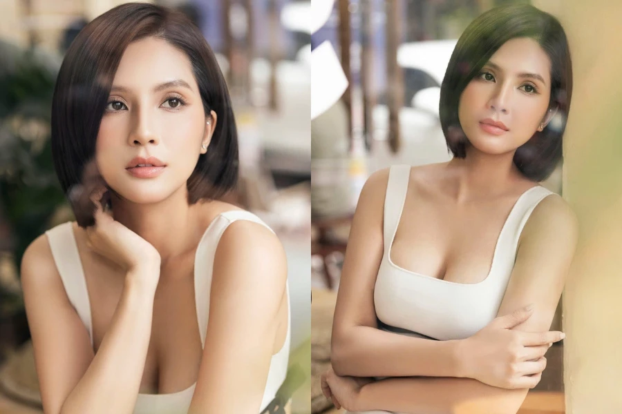 Thiên An cắt phăng tóc dài, xuất hiện với hình ảnh lạ lẫm