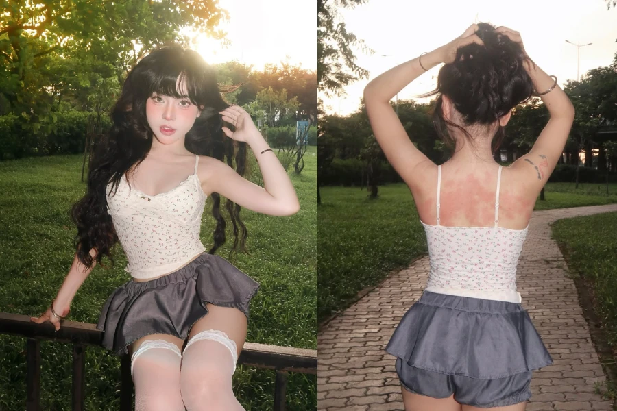 Hot girl Bảo Khuyên Susan tiết lộ hậu quả “hãi hùng” khi chụp ảnh sống ảo