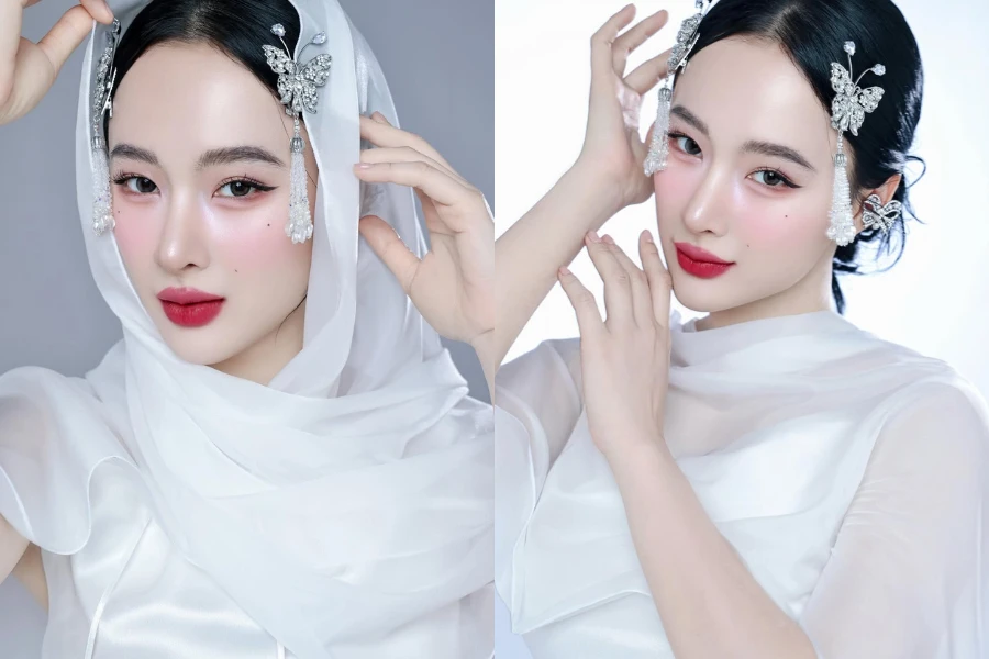 "Mỹ nhân cơ bắp" Angela Phương Trinh "quay xe" đầy nữ tính