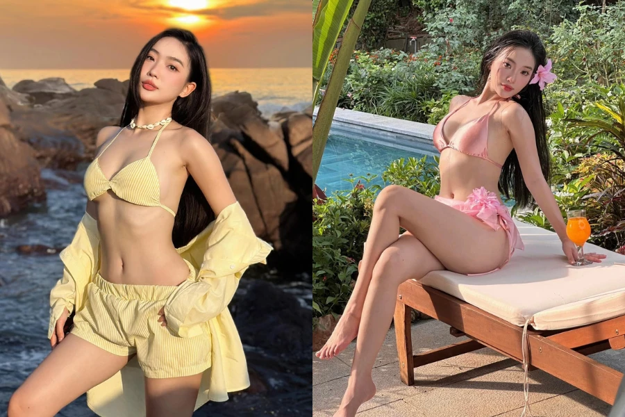 Mẫu ảnh Nghệ An khuấy động "đường đua" mùa hè với loạt ảnh bikini cuốn hút