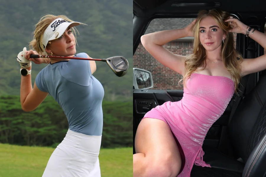 Vẻ đẹp phồn thực của "nàng thơ sân golf" 3,7 triệu fan