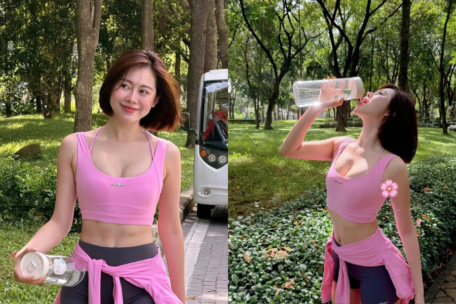 Tiktoker Việt Phương Thoa với màn 'test camera' điện thoại mới cực nét