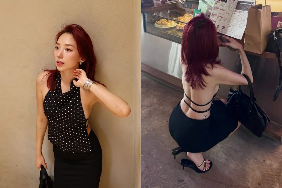 'Chị đẹp' Tóc Tiên khoe lưng trần cực cháy trong bộ ảnh mới