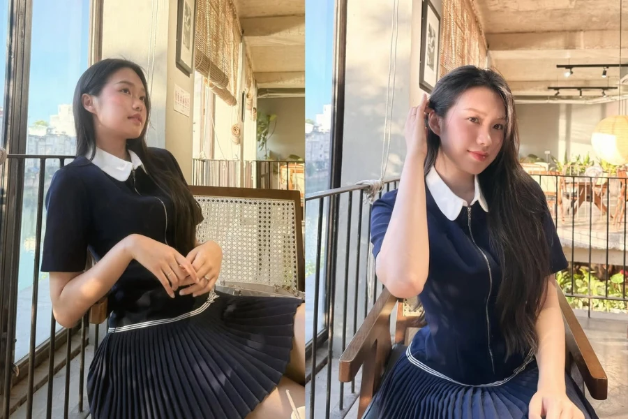 Doãn Hải My giao diện đi trà chiều chuẩn "tiểu thư Hà Thành"