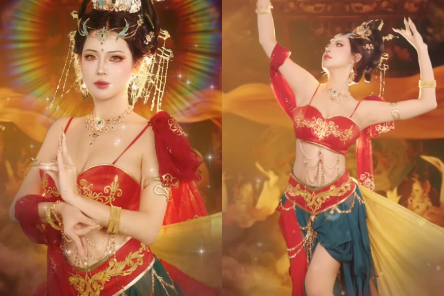 Nữ cosplayer khiến fan ngỡ ngàng với màn biến hình lộng lẫy, ma mị