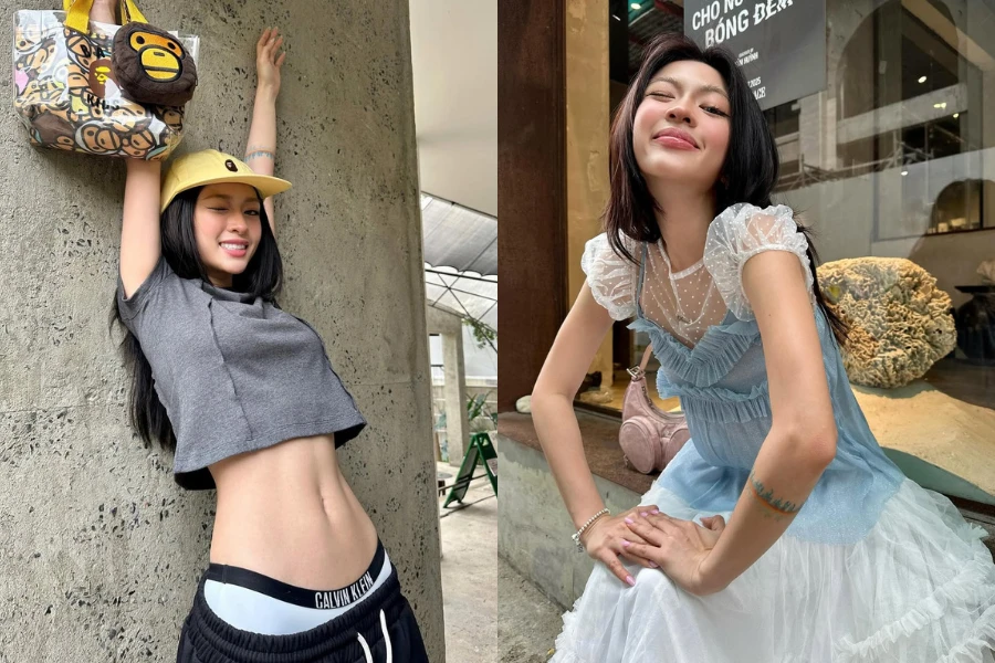 Cô nàng fashionista với gu ăn mặc “chất lừ”