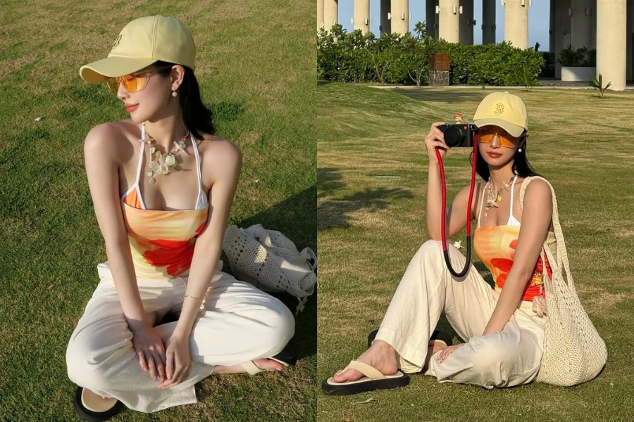 Jun Vũ hóa nàng thơ mùa hè với phong cách đơn giản nhưng cuốn hút