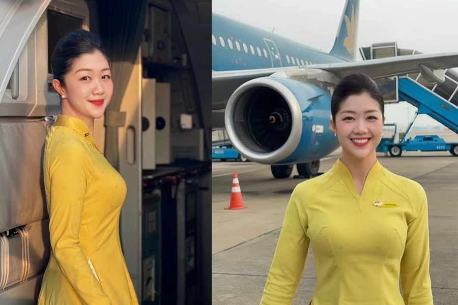 Nữ tiếp viên trưởng sở hữu nụ cười "vạn người mê"