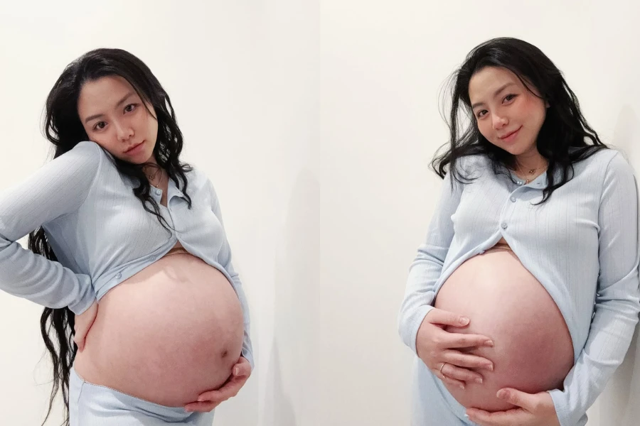 Rich kid Đặng Tiểu Tô Sa bụng bầu vượt mặt vẫn xinh đẹp rạng ngời