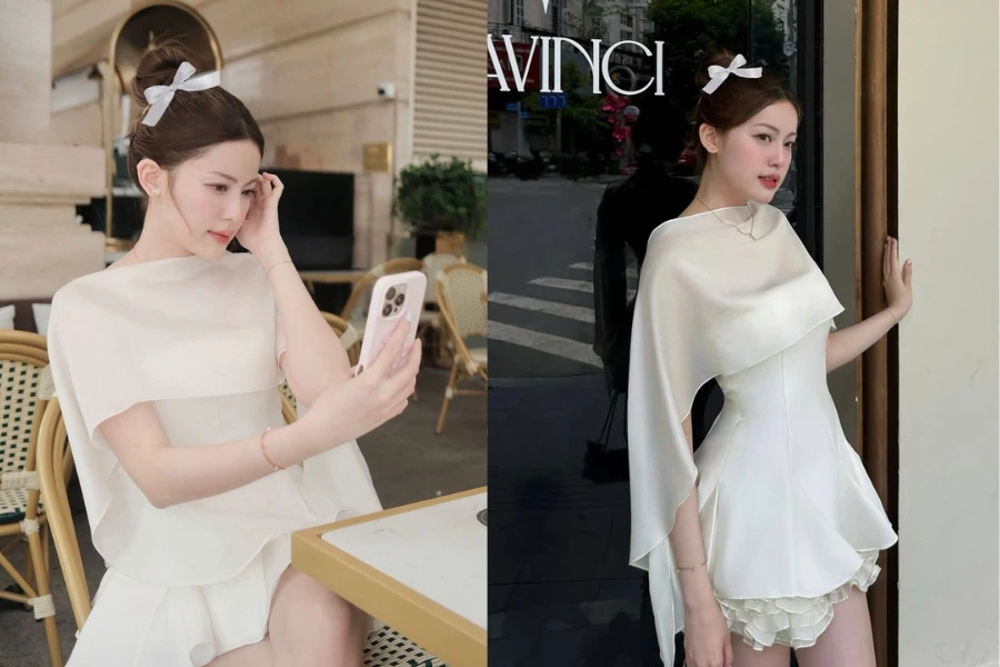 Hot girl Tăng Mỹ Hàn sở hữu vibe tiểu thư miễn chê