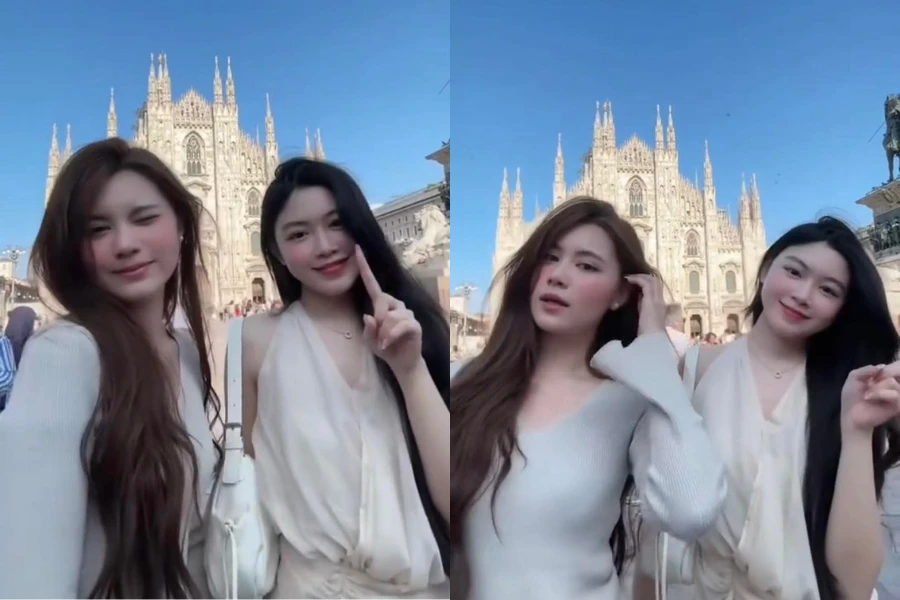 Lọ Lem và Hạt Dẻ đọ sắc khi chung khung hình ở trời Tây