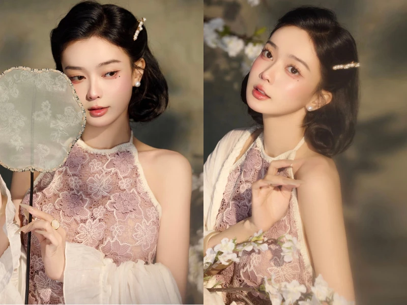 'Hot girl ảnh thẻ' đón Trung thu sớm với bộ ảnh xinh như tiên nữ