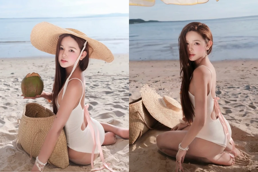 Loạt outfit đi biển “ngắm là mê” của Tiktoker Thư Thỏ