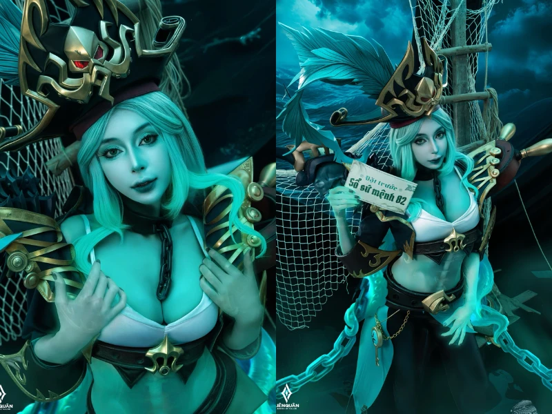 Màn cosplay skin mới của tướng Liên Quân khiến fan mê mẩn
