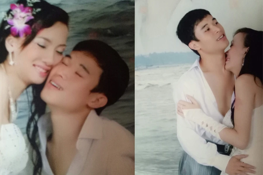 Đôi vợ chồng “ngượng chín mặt” khi xem lại ảnh cưới năm 2010