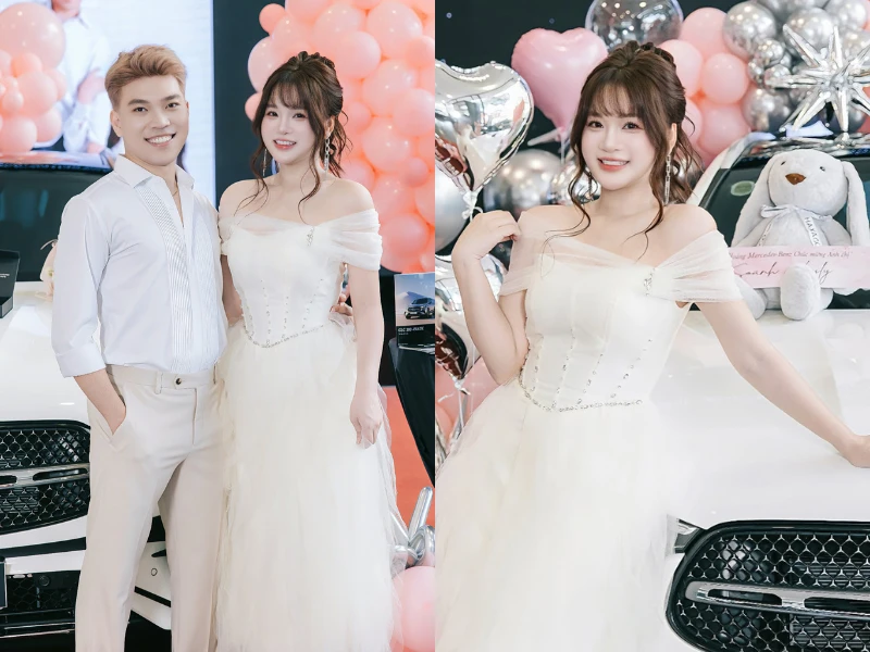 Lyly Sury 'flex' được bạn trai tặng xế hộp tiền tỷ, fan rần rần xin vía