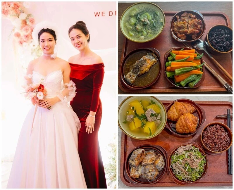 Netizen xuýt xoa với loạt cơm cữ chị nấu cho em gái