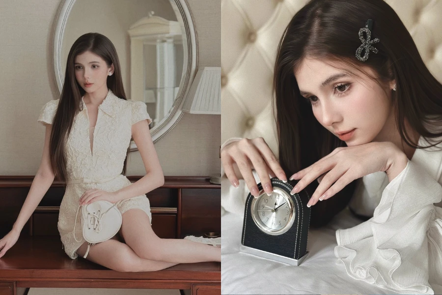 Thiên thần lai Việt - Úc gây thương nhớ với giao diện nàng thơ mùa thu