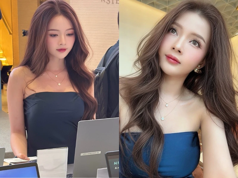 ‘Hot girl ảnh thẻ’ được mệnh danh búp bê ngoài đời thực với ảnh đời thường