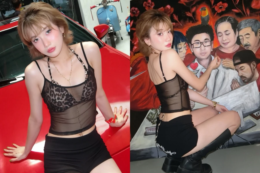 Emma Nhất Khanh lột xác ngoạn mục với phong cách "nổi loạn"