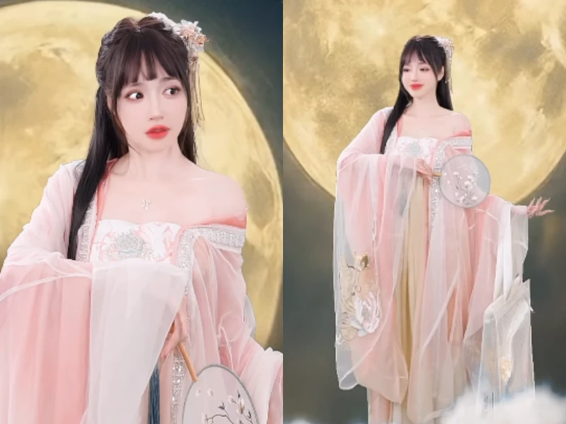 Hot mom Elly Trần khiến fan xuýt xoa khi hóa thân thành chị Hằng