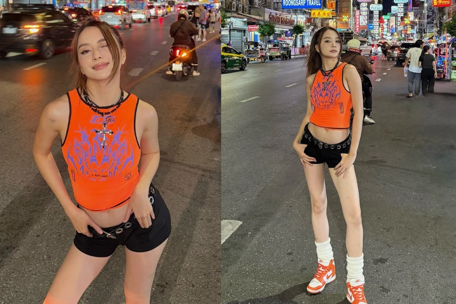 Chị gái Thiều bảo Trâm lên đồ đi “đu idol” hút ánh nhìn