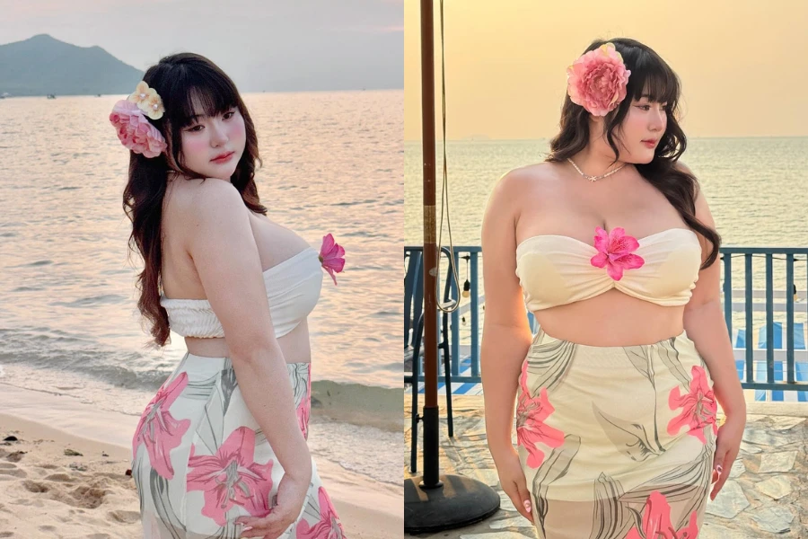 “Hot girl ngoại cỡ” Thái Lan cuốn hút với vẻ ngoài mũm mĩm