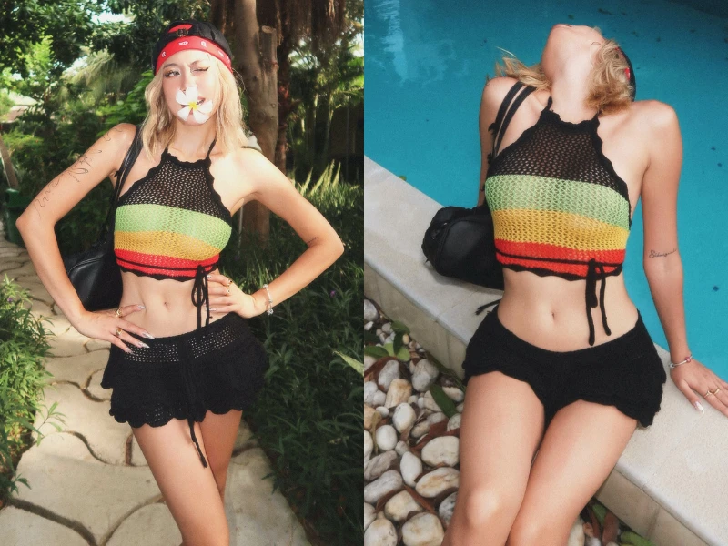 Ngắm thân hình 'chuẩn từng centimet' của Tiktoker Khuê Phạm