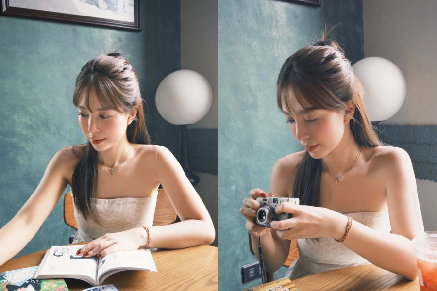 Mẫn Tiên khoe vai trần thon gọn, khí chất thanh lịch