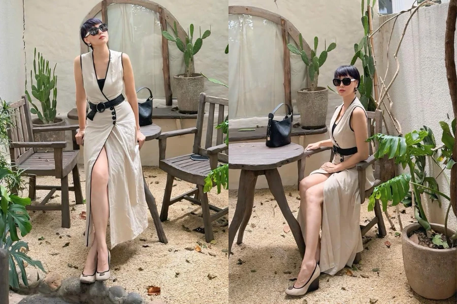 Mẹ vợ Đoàn Văn Hậu U50 trẻ trung, phong cách