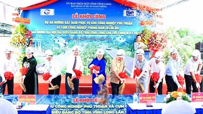 Vĩnh Long: Khởi công tuyến đường 250 tỷ đồng kết nối khu, cụm công nghiệp