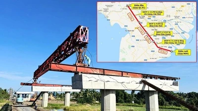 Cao tốc Châu Đốc – Cần Thơ – Sóc Trăng 44.600 tỷ: Tiến độ thi công đến đâu?