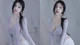 Mỹ nhân Hàn Quốc diện quần siêu ngắn chỉ bằng gang tay
