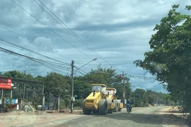 Cần Thơ: Gói làm đường tại xã Tân Phú Thạnh gọi tên Liên danh Việt Trung– TM 65 