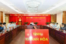 Ban Thường vụ Tỉnh ủy Khánh Hòa cho ý kiến đối với một số nội dung quan trọng
