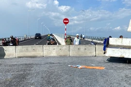 Vì sao cầu Đại Ngãi 2 ngừng lưu thông?