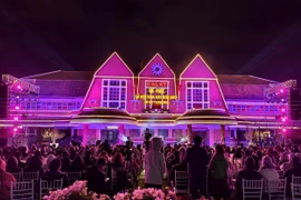 Lễ hội hoa mai anh đào xuân 2026 khép lại, sắc hồng vẫn lan tỏa phố núi