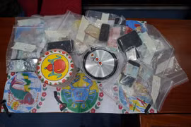 Bắt quả tang sòng “bầu cua” giữa rẫy, 10 đối tượng sa lưới ở Lâm Đồng