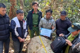 Hai đối tượng bị bắt giữ ngay tại hiện trường.