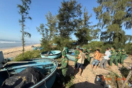 Biên phòng Lâm Đồng triển khai đồng bộ biện pháp ứng phó bão số 15